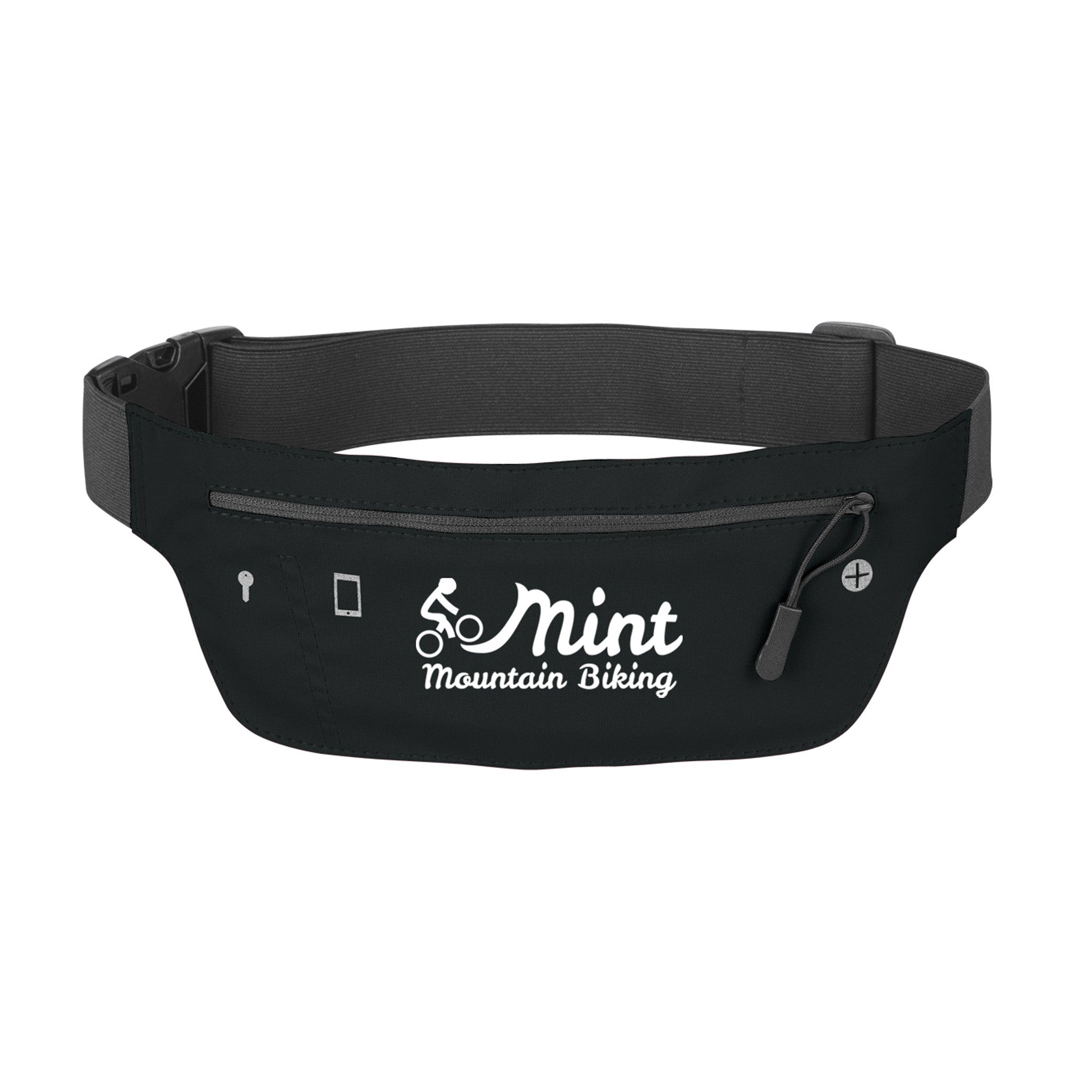 Running Belt Fanny Packs with Built-In Slot For Earbuds  Imprinted with Logo (Q326411)