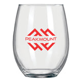 9 Oz. Wine O'Clock ARC Stemless Wine Glass (Q326532)