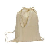 Orion 5 Oz. 50/50 Recycled Cotton Drawstring Backpack (Q326722)