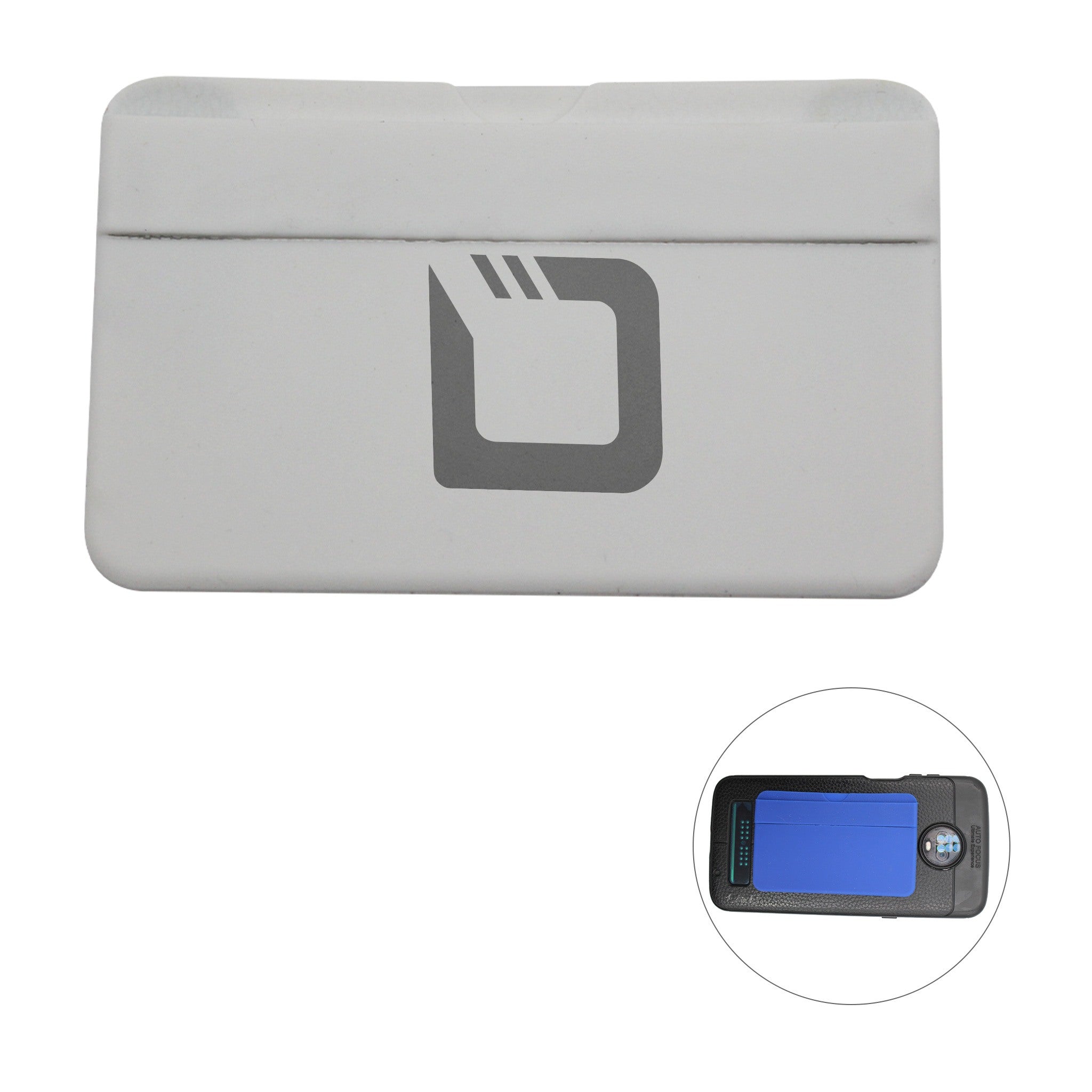 2 in 1 Phone Holder/Wallet  Imprinted with Logo (Q327022)
