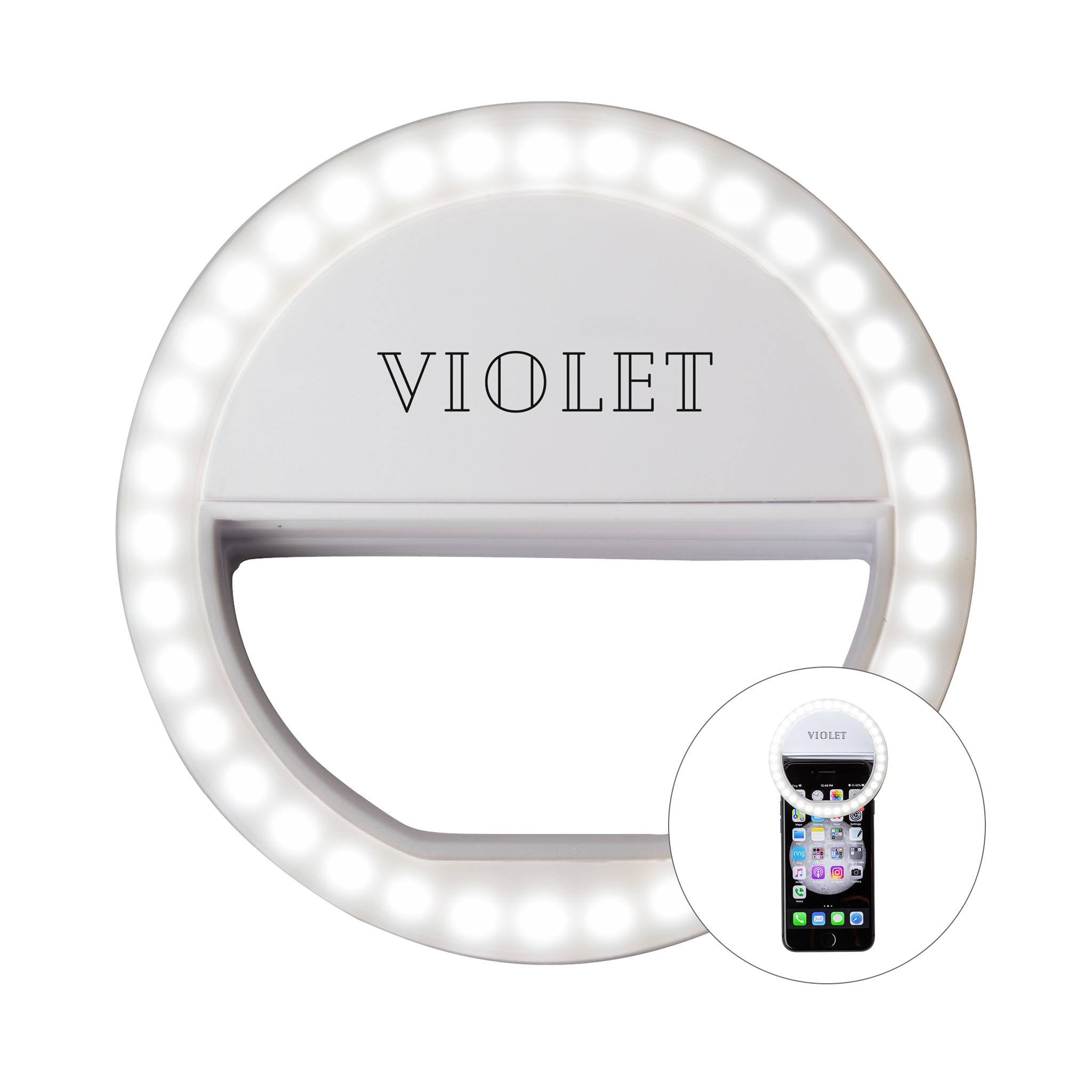 Ella Selfie Light Ring  Imprinted with Logo (Q328322)