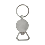 Stainless Steel Bottle Opener Keychain (Q328432)