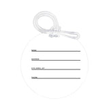 Kaleidoscope Bag Tag: 3.5 In. Round (Q330022)