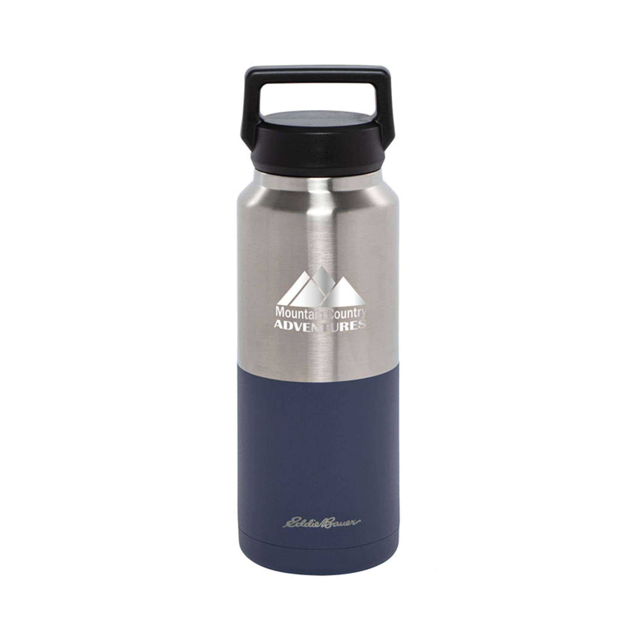 Eddie Bauer® 32 Oz. Mesa 2-Tone Water Bottle  Imprinted with Logo (Q330622)