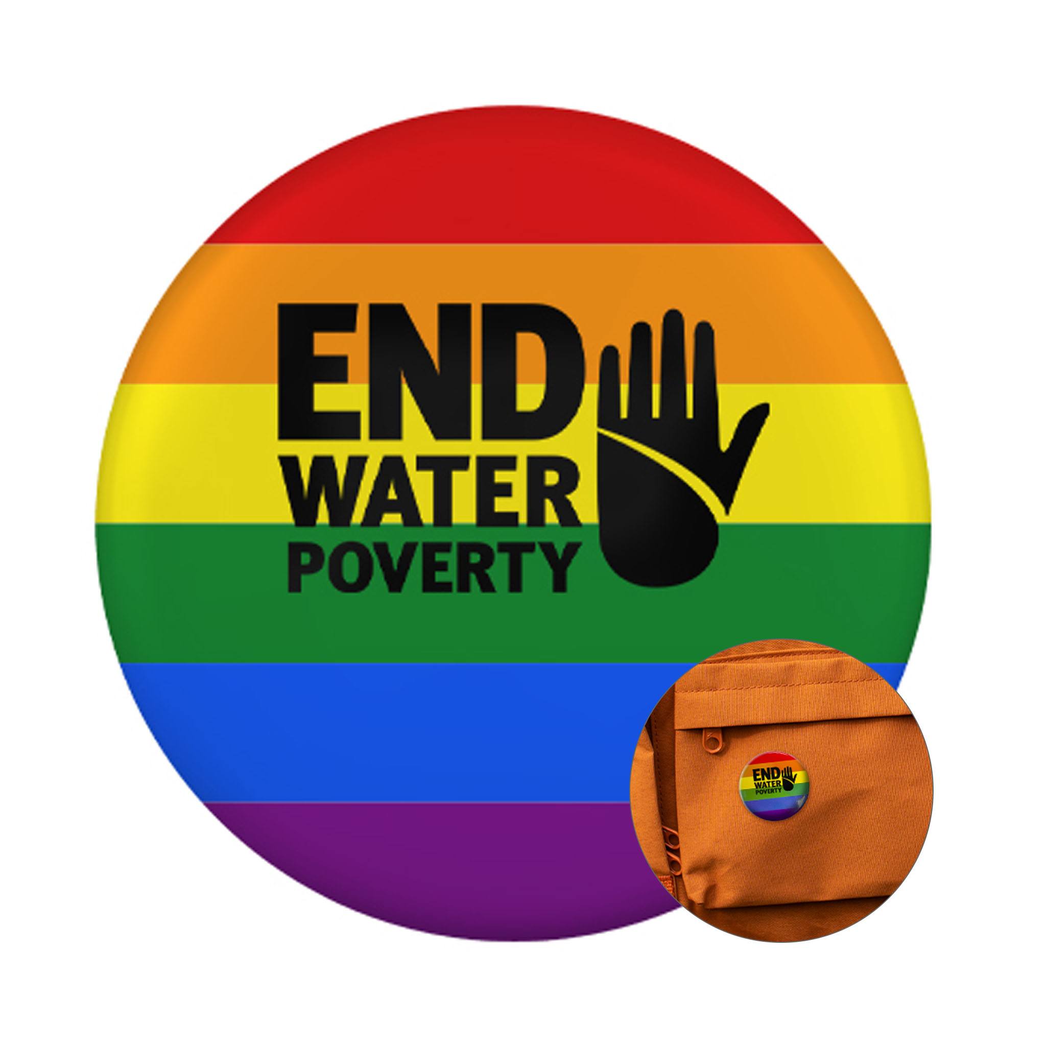 Rainbow Button - Round (Q330822)