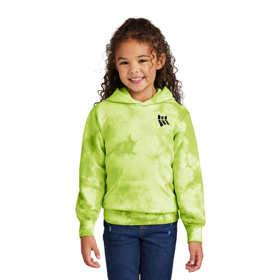 Port & Company® Youth Crystal Tie-Dye Pullover Hoodie (Q330922)