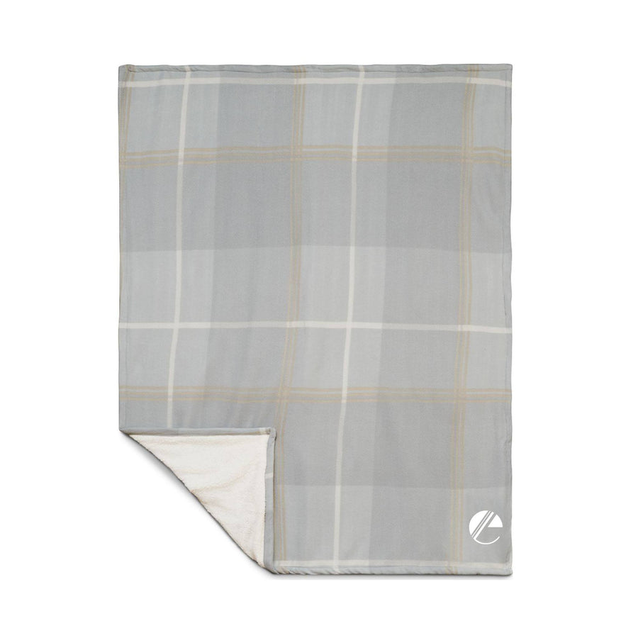 Plaid Fleece Sherpa Blanket (Q331322)
