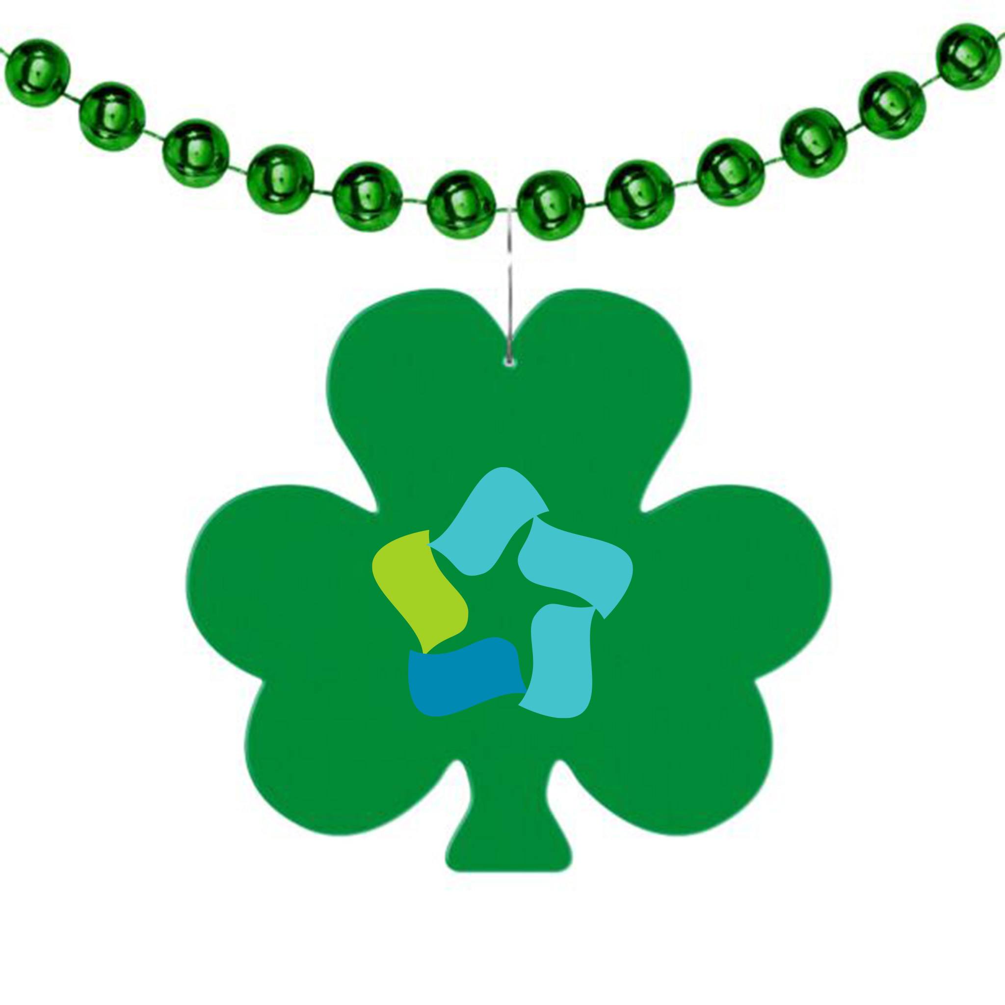 2.5" Plastic Medallions For Mardi Gras Bead Necklaces (Q331432)