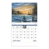 Scenic Memories - Stapled Calendar (Q334722)