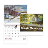 Scenic Memories - Stapled Calendar (Q334722)