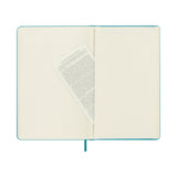Moleskine® Hard Cover Ruled Large Notebook - Reef Blue (Q336332)