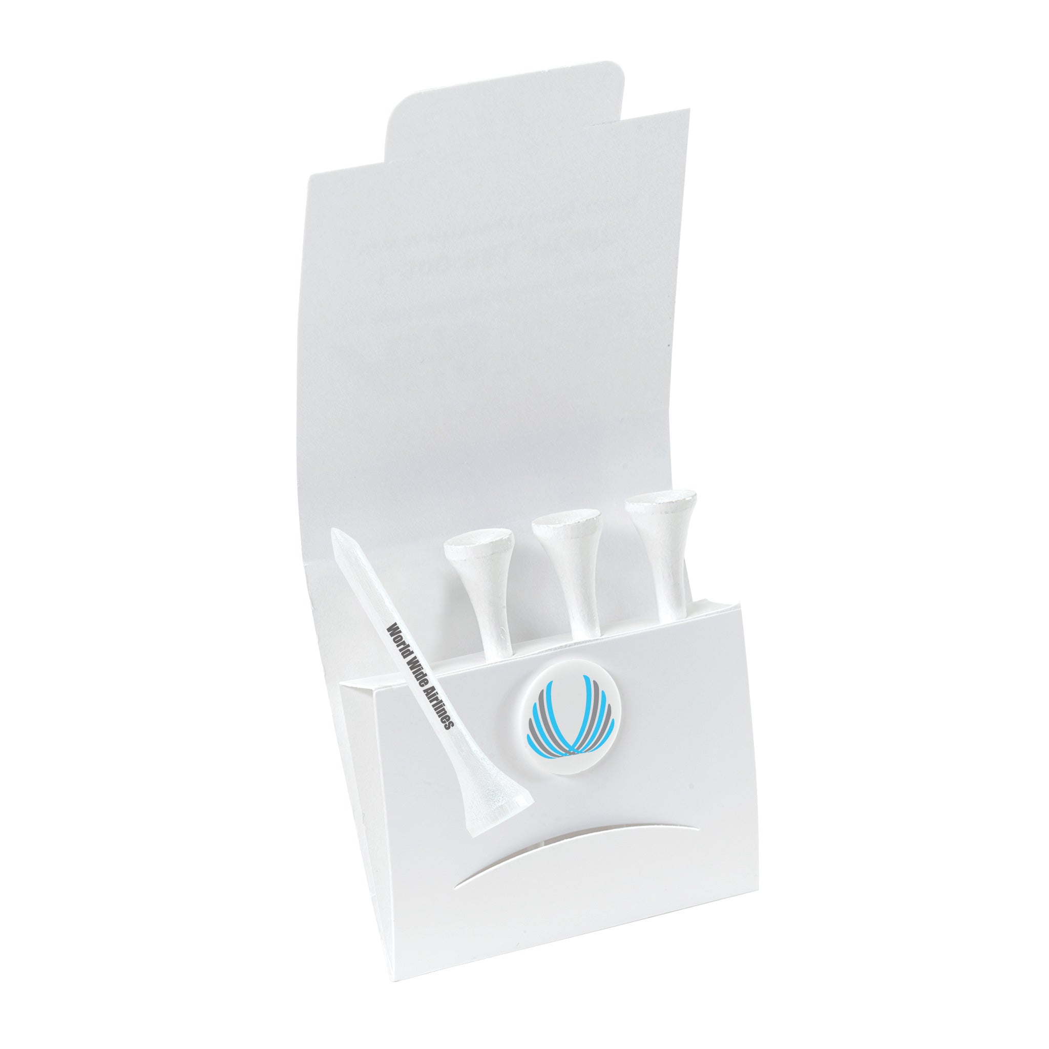 4-1 Golf Tee Packets with 2.75