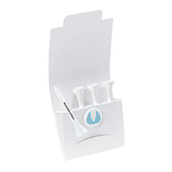 Custom 4-1 Golf Tee Packets with 2.75