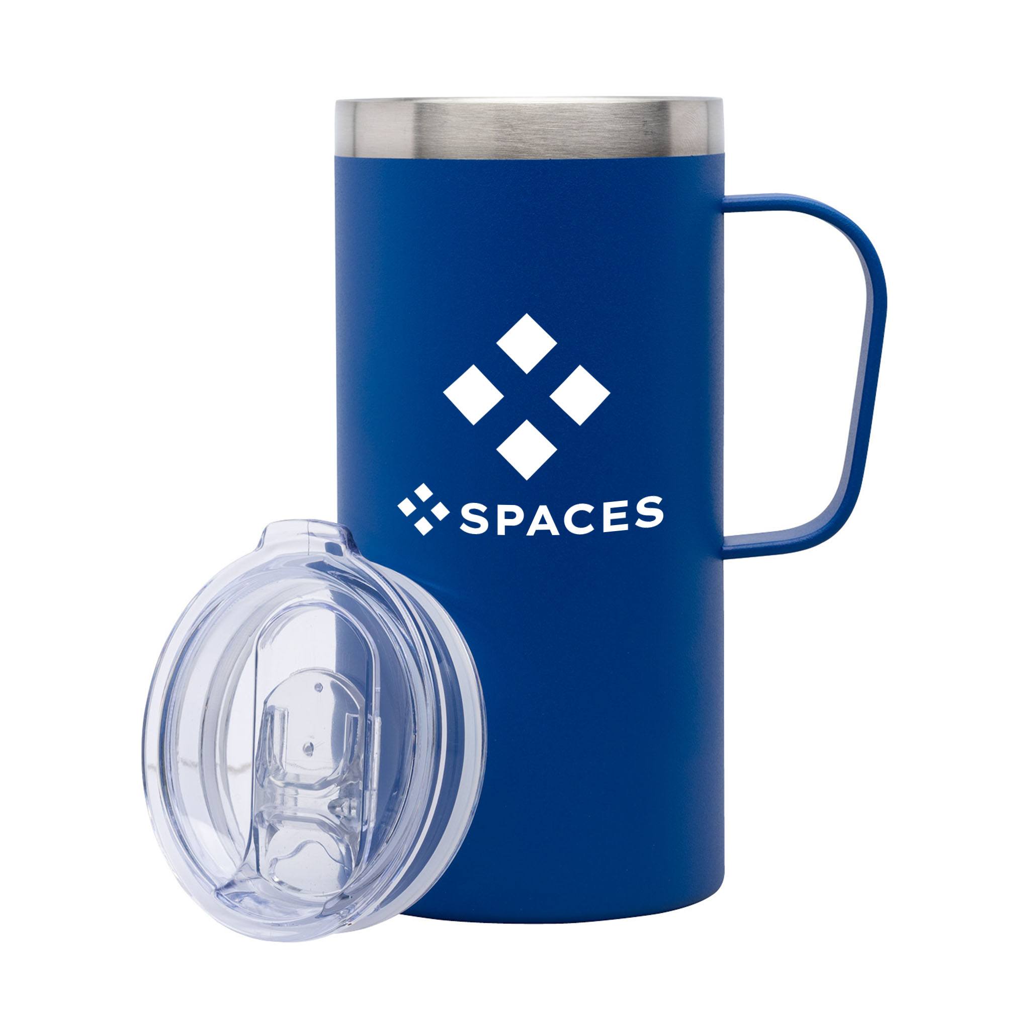 20 Oz. Sutcliff Stainless Steel Camping Mug  Imprinted with Logo (Q338322)