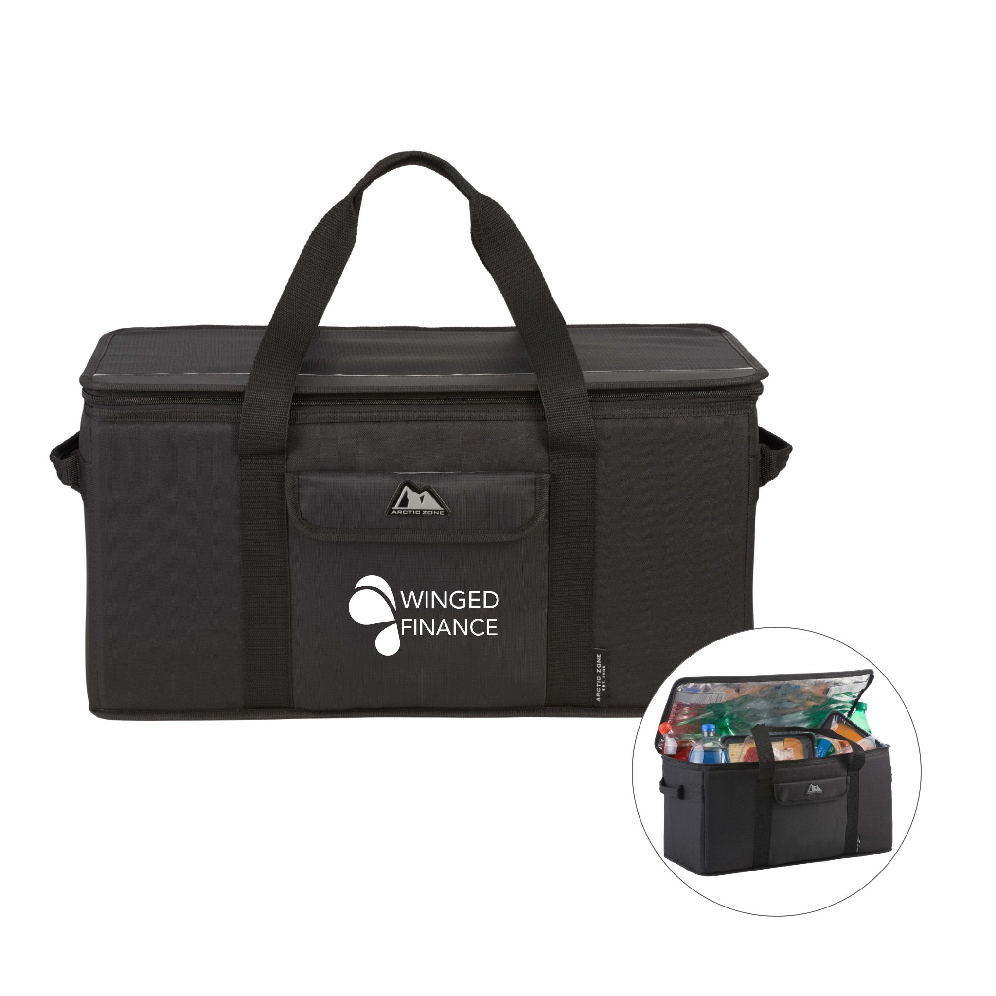 Arctic Zone® 64 Can Knockdown Cooler  Imprinted with Logo (Q339211)