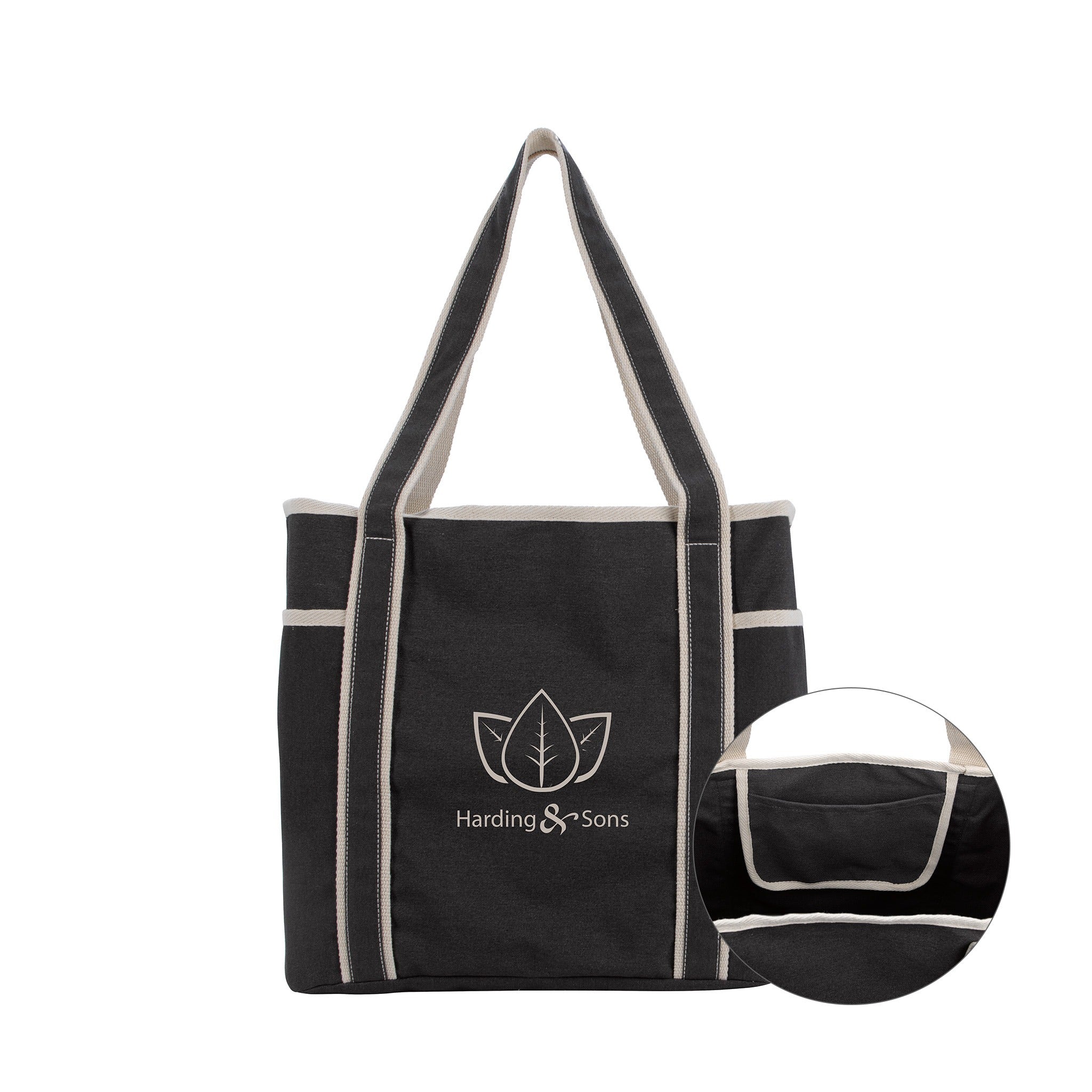 Atchison® All-Purpose Recycled Cotton Tote  Imprinted with Logo (Q341632)
