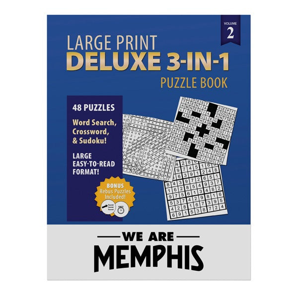 Deluxe Puzzle Book Volume 2  Imprinted with Logo (Q342122)
