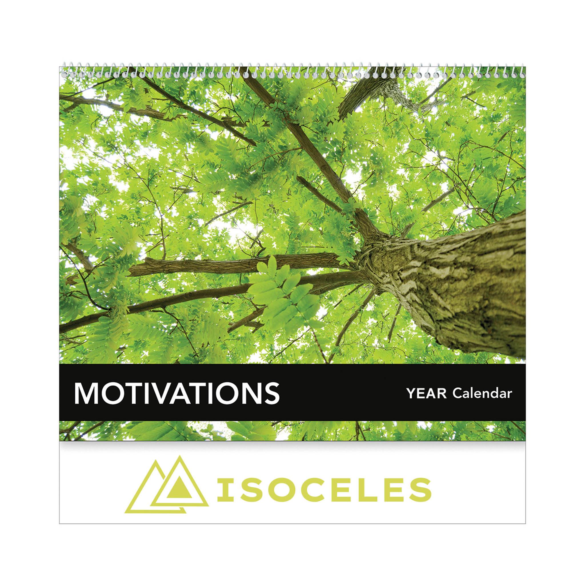 2026 Motivations Wall Calendar - Spiral (Q342222)