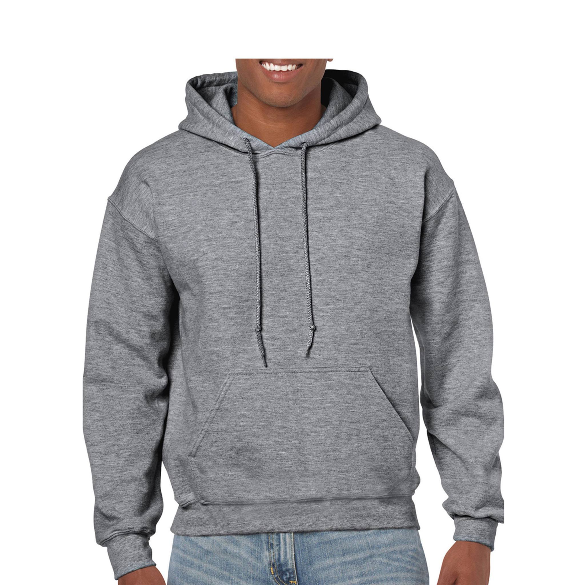 Gildan Heavy Blend Felpa Con Cappuccio Unisex - Morbida, Calda, Perfetta Per Sport E Tempo Libero, Colori Diversi