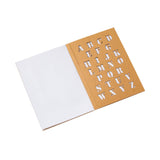 5.75 x 8.25 Inch Stencil Book (Q343432)