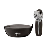 W&P Porter Sustainable Lunch Bundle - Charcoal  Imprinted with Logo (Q343622)