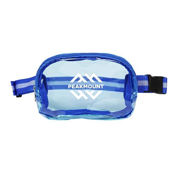 Oakland Clear Belt Bag  Imprinted with Logo (Q344022)