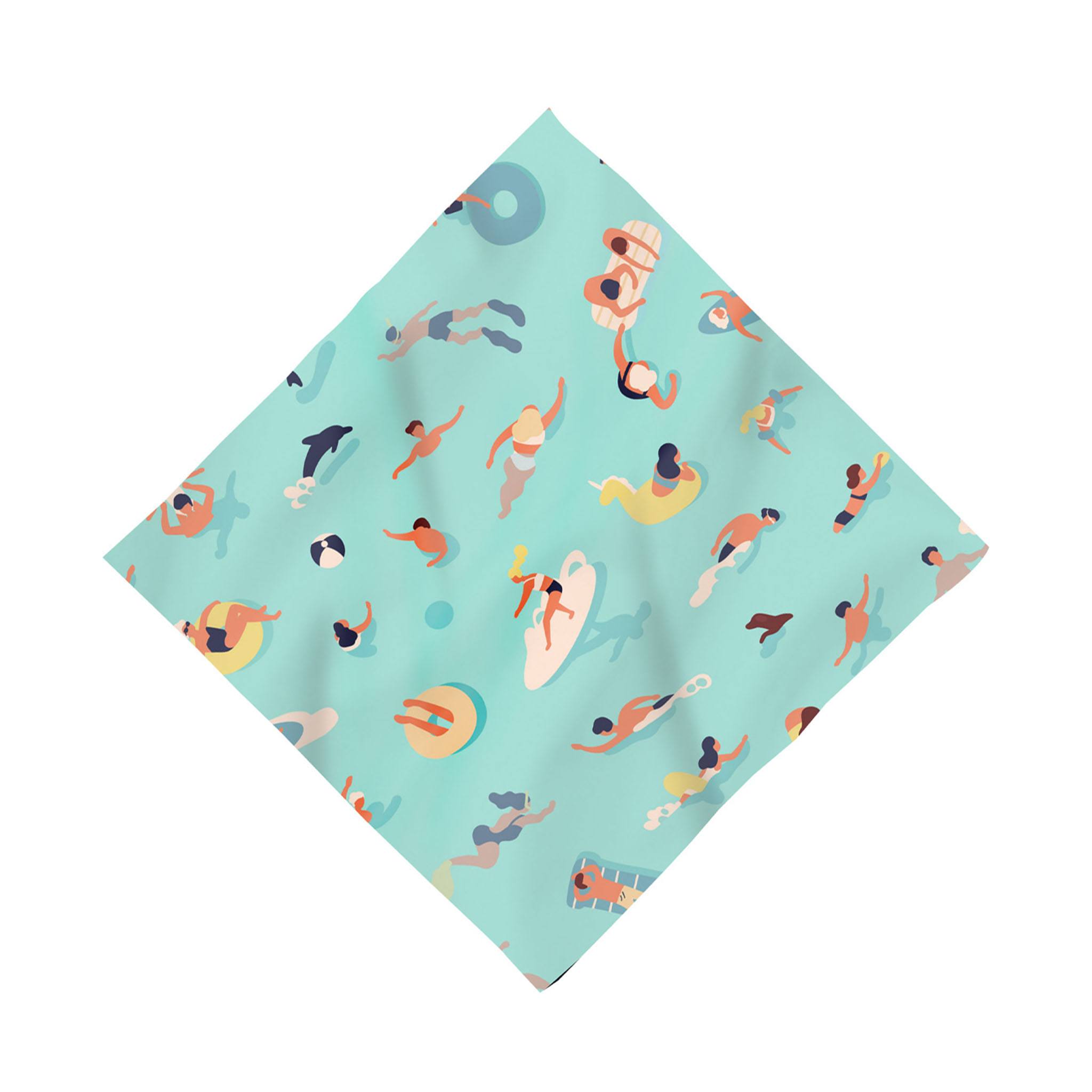 16" x 16" Full Color Dog Bandana (Q344522)