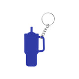 Intrepid Tumbler Shaped Silicone Key Ring (Q345122)