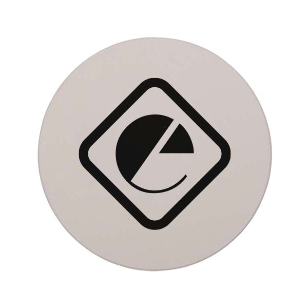 Round Two Coaster Set  Imprinted with Logo (Q345922)