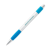 Plunger-Action Silver Element Pen  Imprinted with Logo (Q346311)