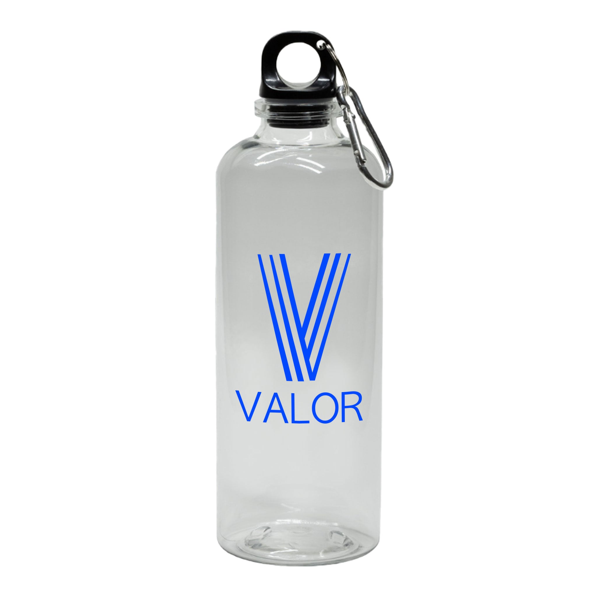 TRAILCLIP 20 Oz. Recycled RPET Carabiner Bottle  Imprinted with Logo (Q347532)