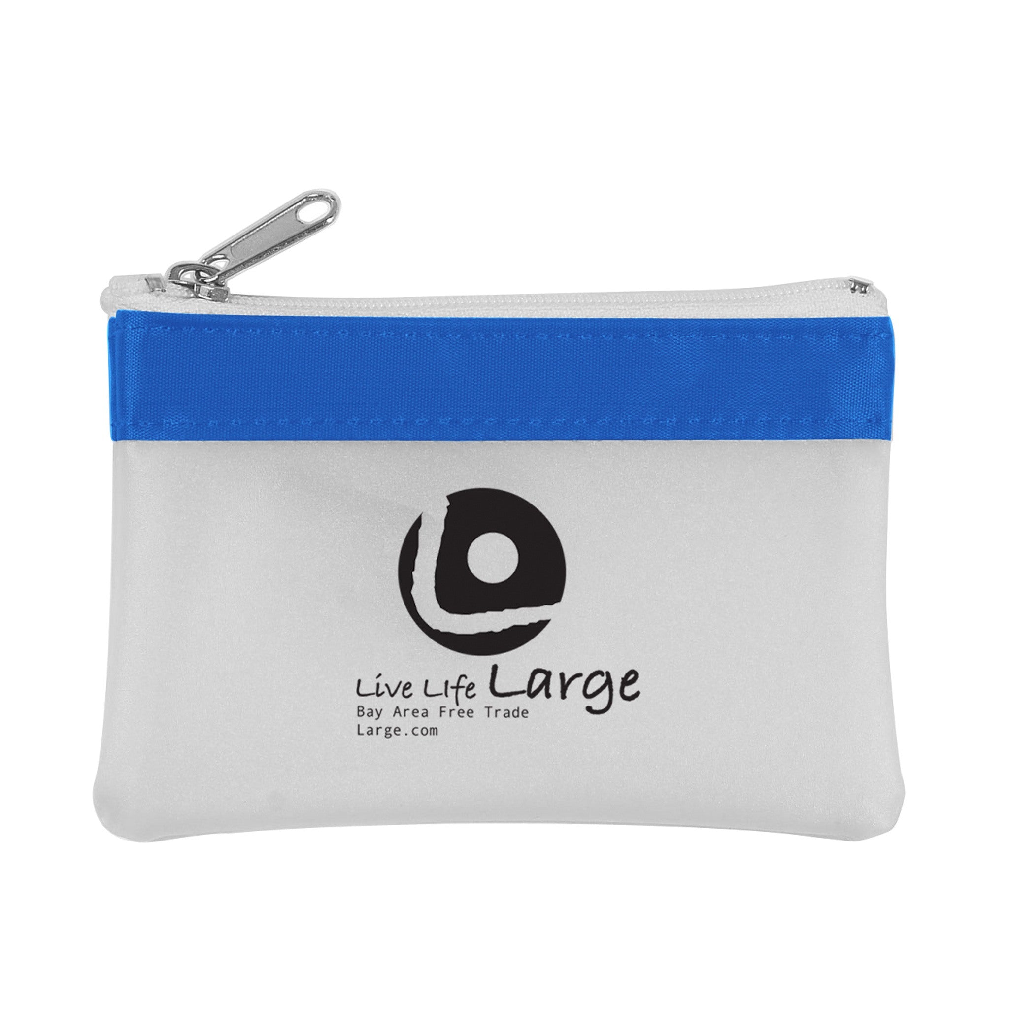 Zippered Coin Pouches  Imprinted with Logo (Q348411)