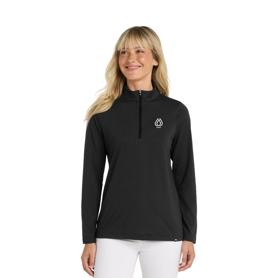 TravisMathew Ladies Crestview 1/4-Zip Pullover (Q349722)