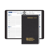 Ruled Two Days Per Page Wired Planner  Imprinted with Logo (Q350211)