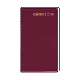 Ruled Two Days Per Page Wired Planner (Q350211)