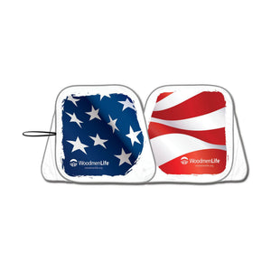 Red White Blue Sun Shade (Q351632)
