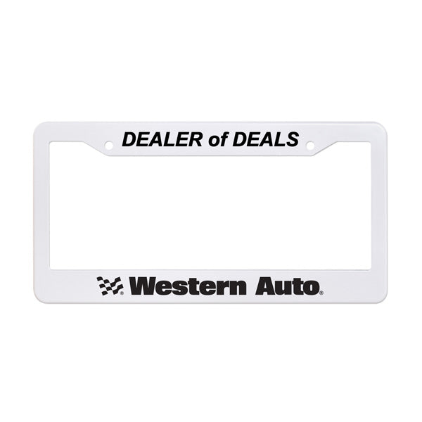High Impact License Plate Frame (Q352122)