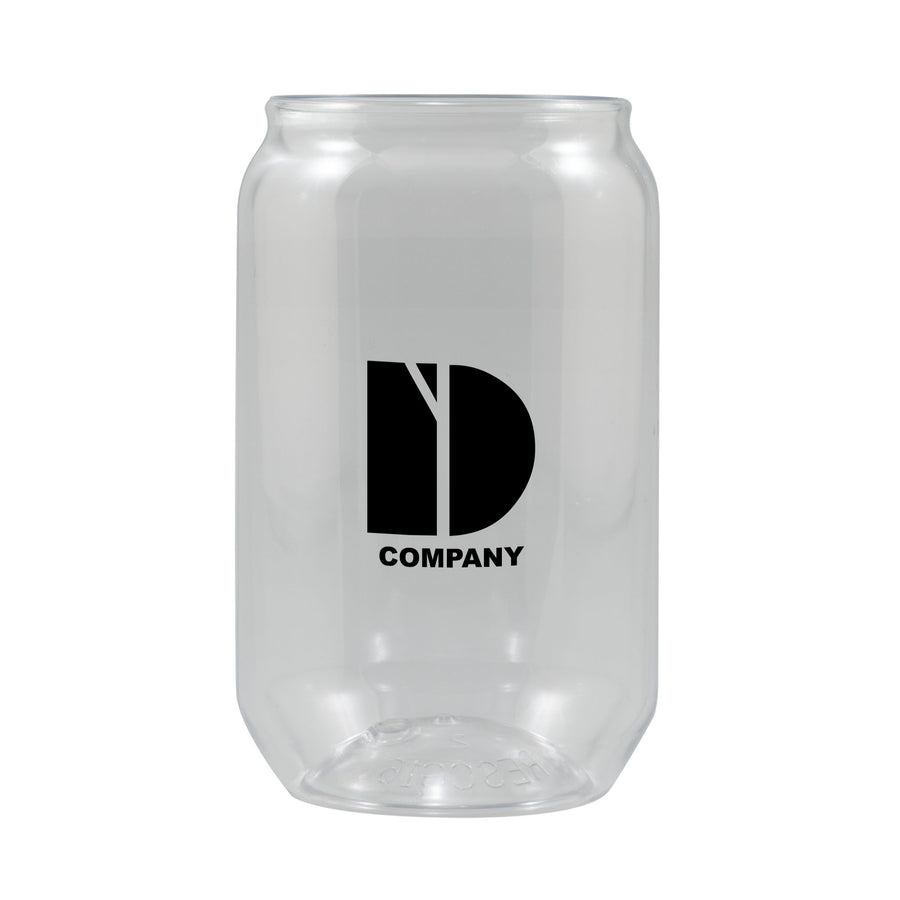 16 Oz. Clear Plastic Can Glass (Q352211)