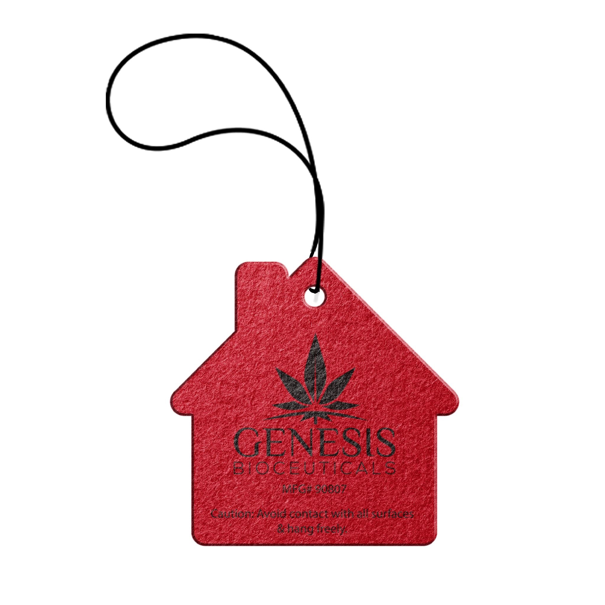 Tek-Scents Air Freshener- House  Imprinted with Logo (Q352532)