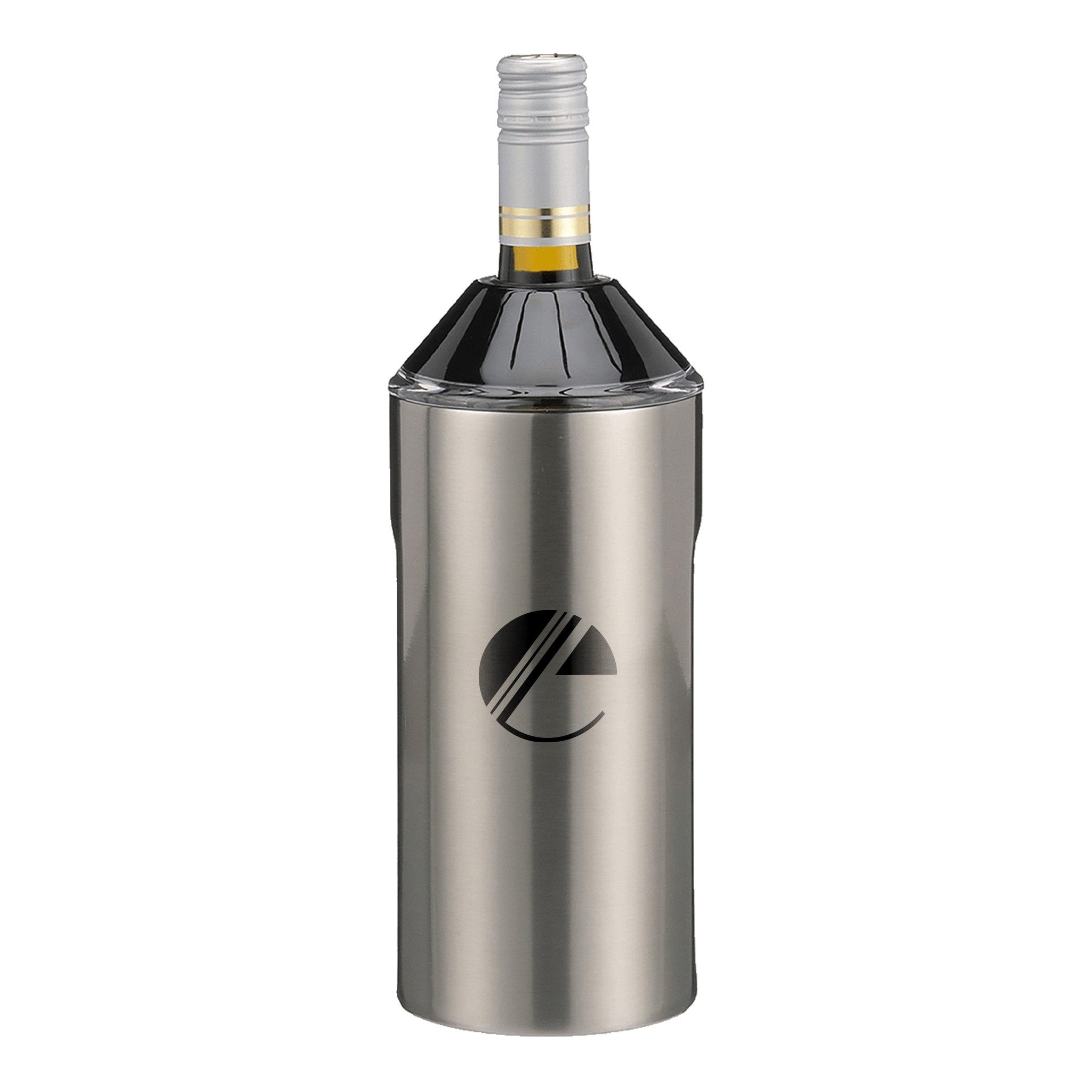 Vinglace Wine Bottle Insulator - Stainless Steel  Imprinted with Logo (Q352622)