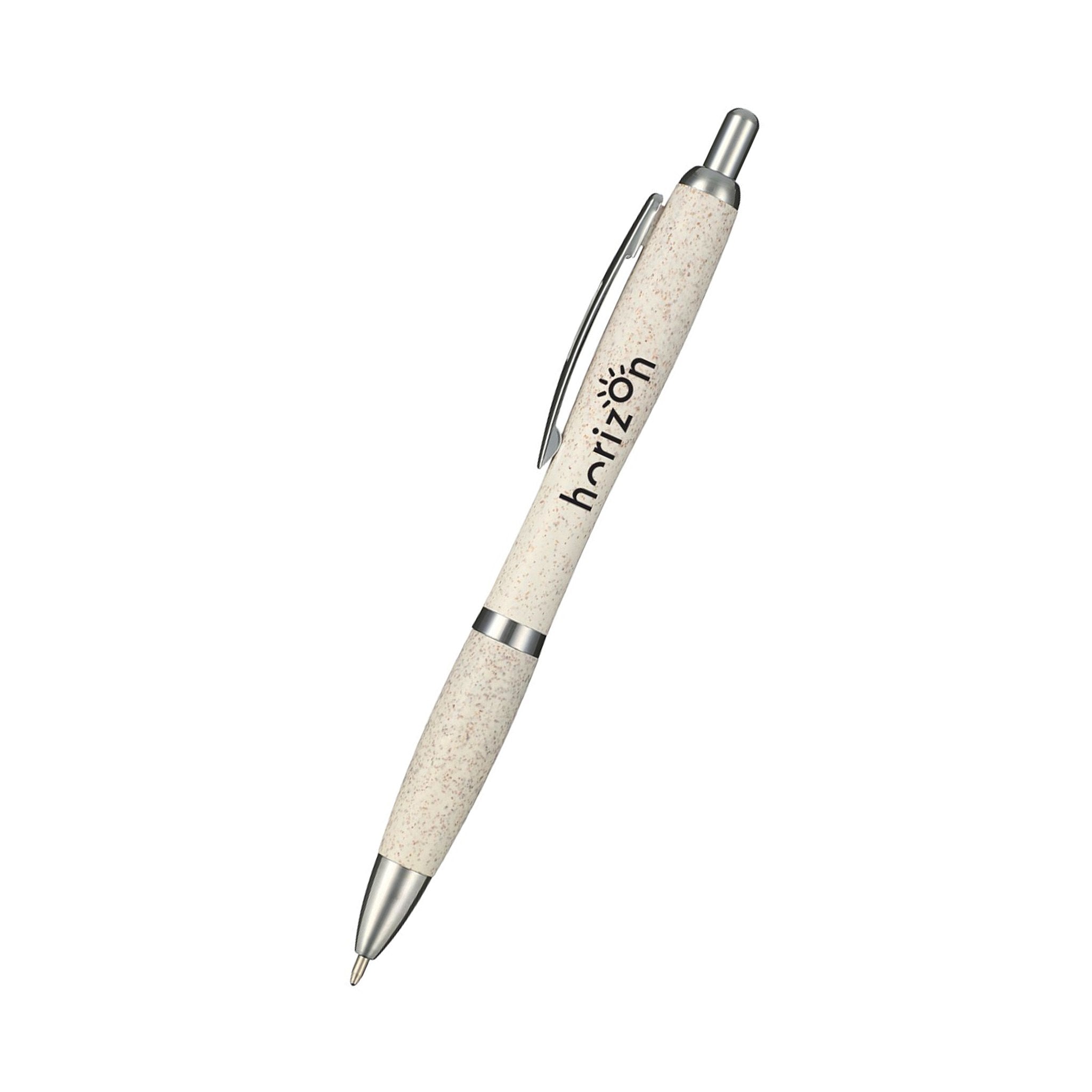 Nash Wheat Straw Ballpoint Pen  Imprinted with Logo (Q353322)