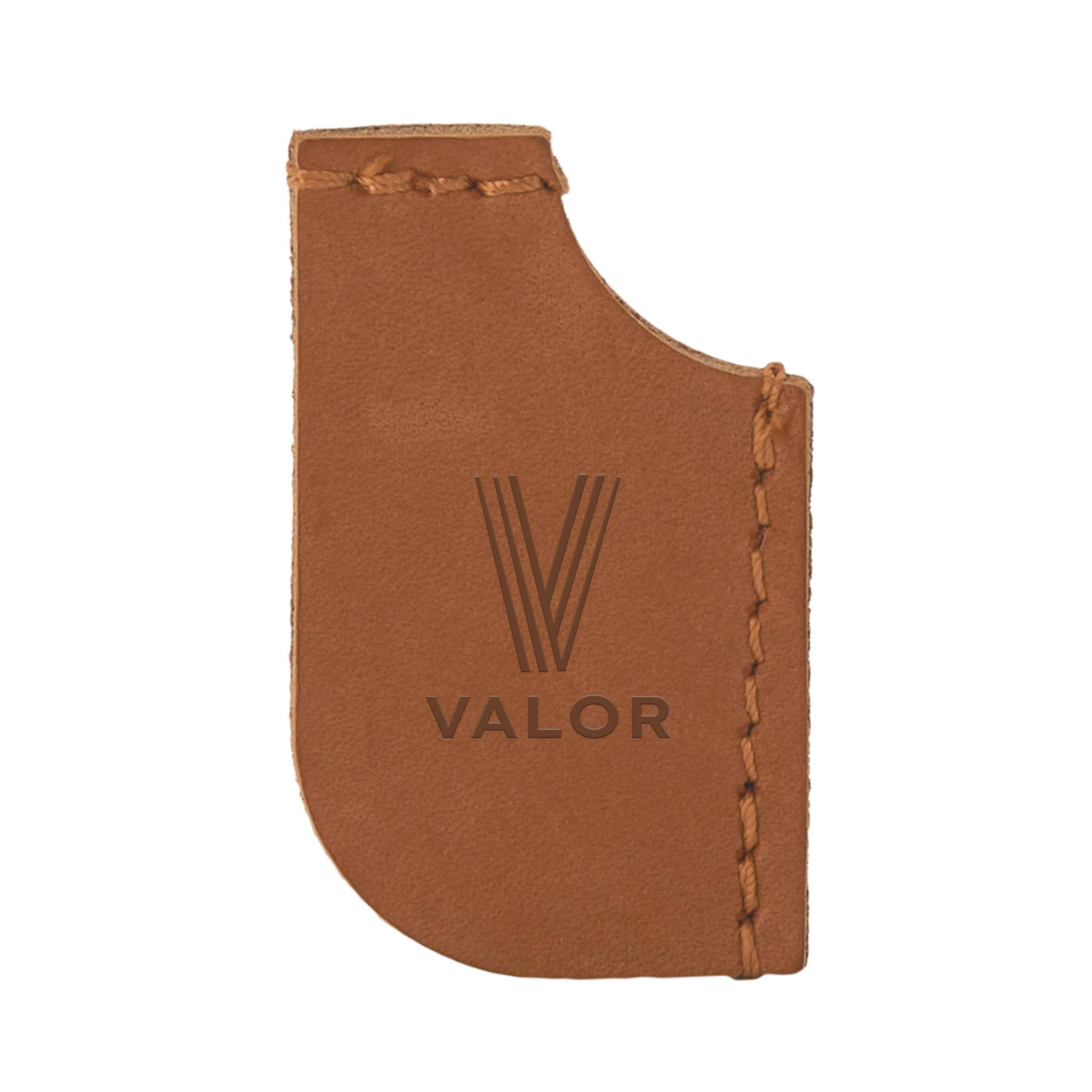 Dogear Leather Corner Bookmark  Imprinted with Logo (Q353522)
