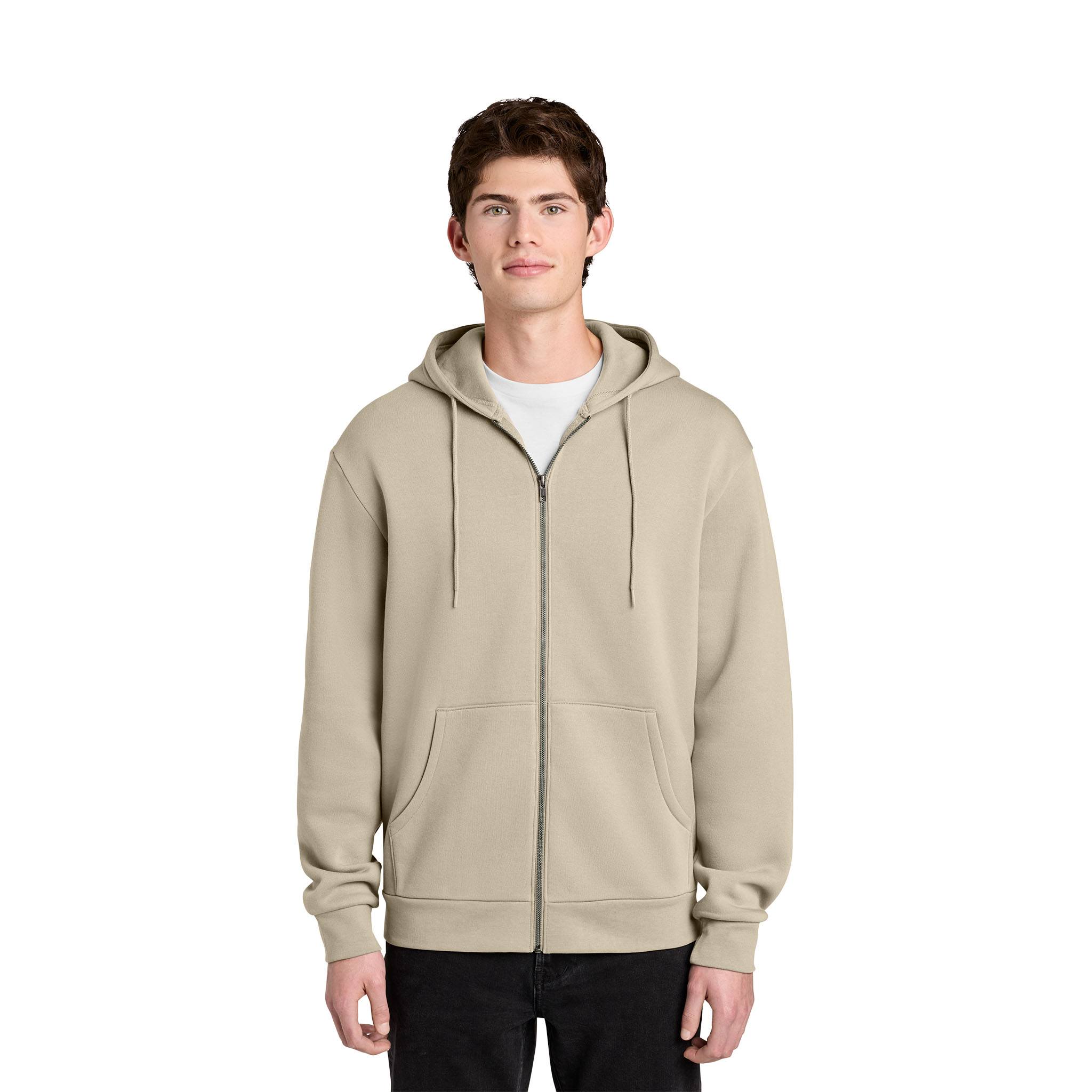 District® MelloFleece Full-Zip Hoodie  Imprinted with Logo (Q353632)