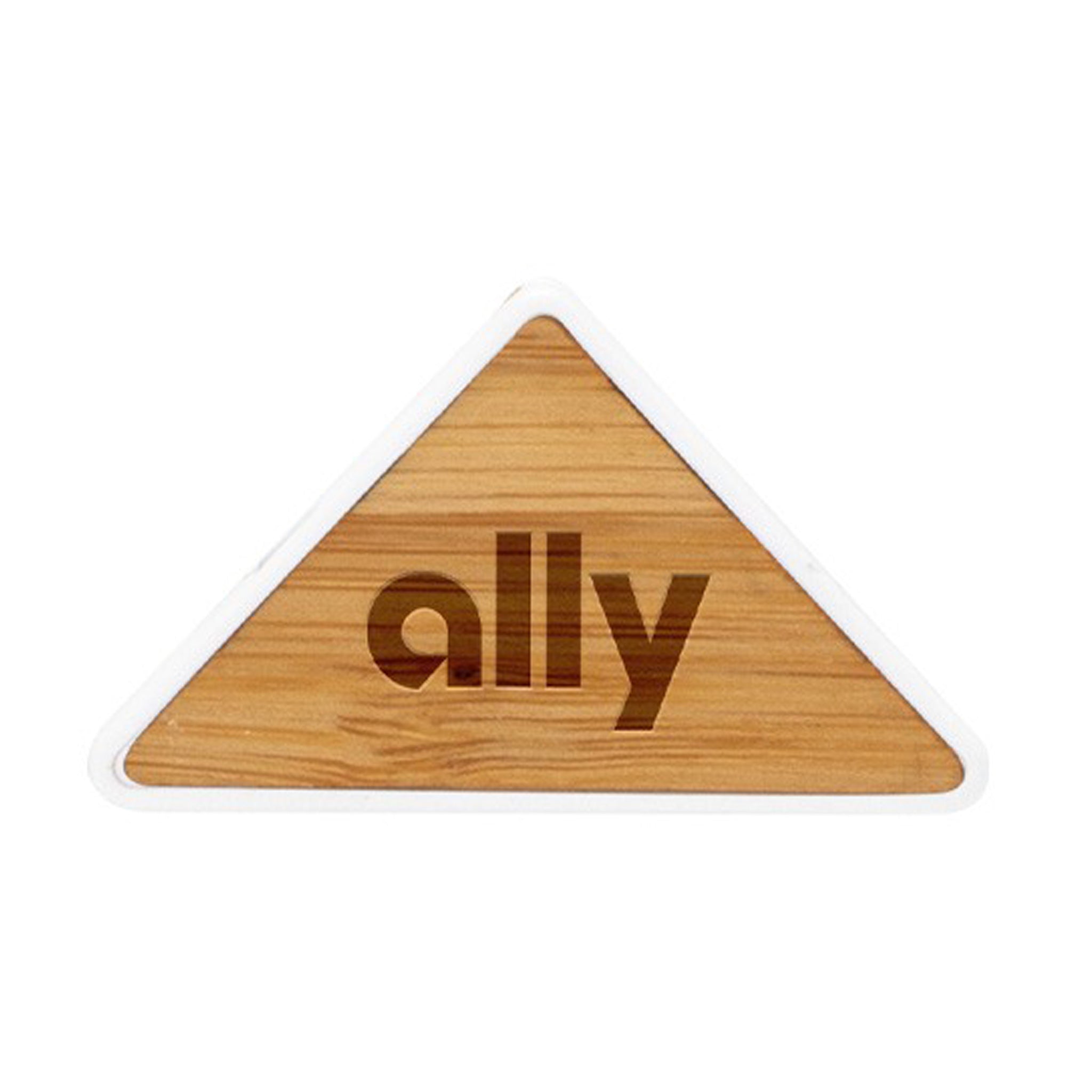 Bamboo Corner Clip  Imprinted with Logo (Q353922)