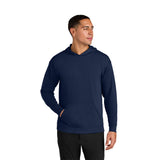 A4 Softek Long Sleeve Hooded Tee (Q354332)