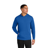A4 Softek Long Sleeve Hooded Tee (Q354332)