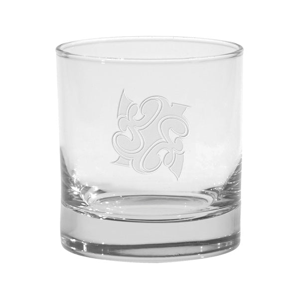 8 Oz. Executive On the Rocks (OTR) - Deep Etched  Imprinted with Logo (Q356022)