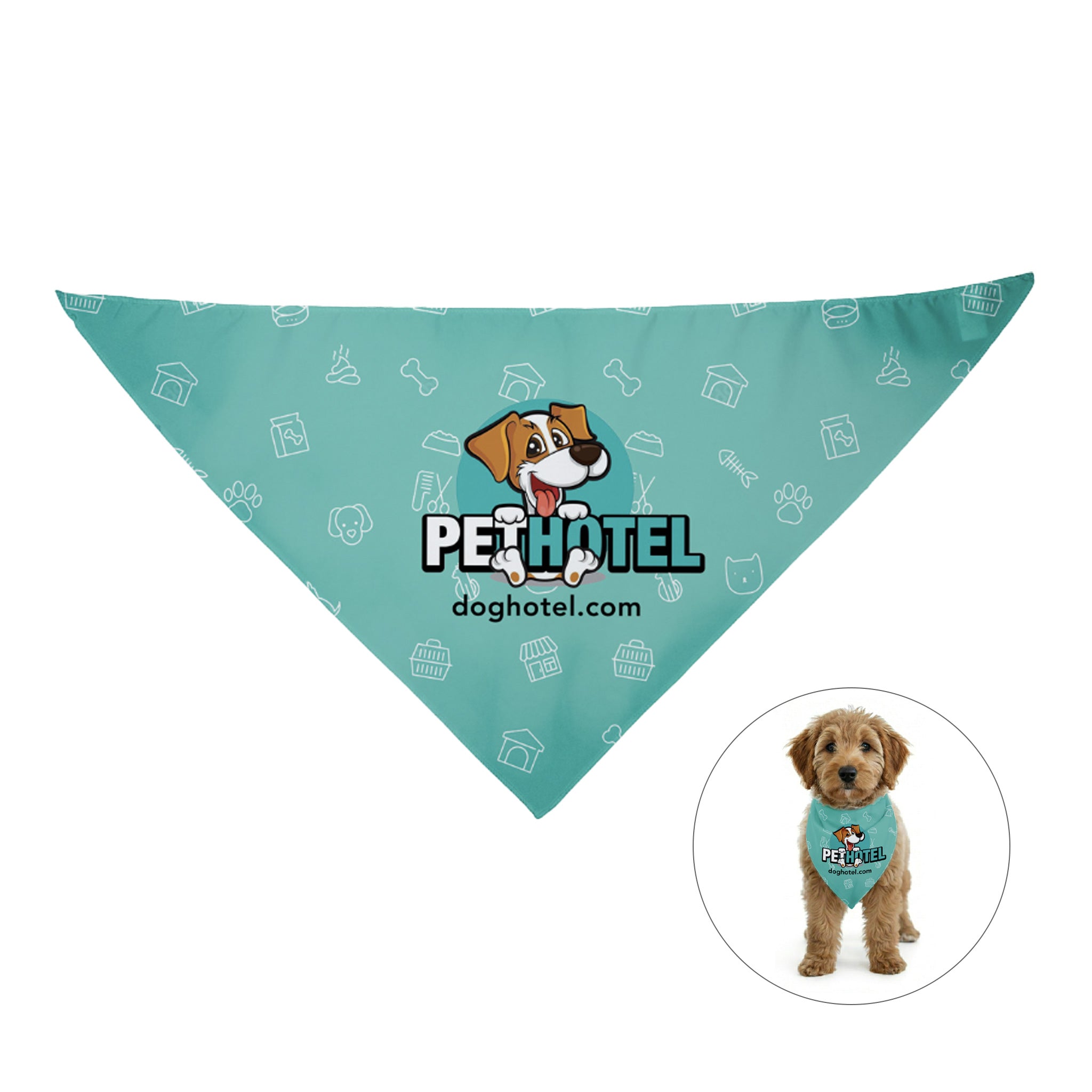 ROVERREADY Pet Recycled Bandana (Q357532)