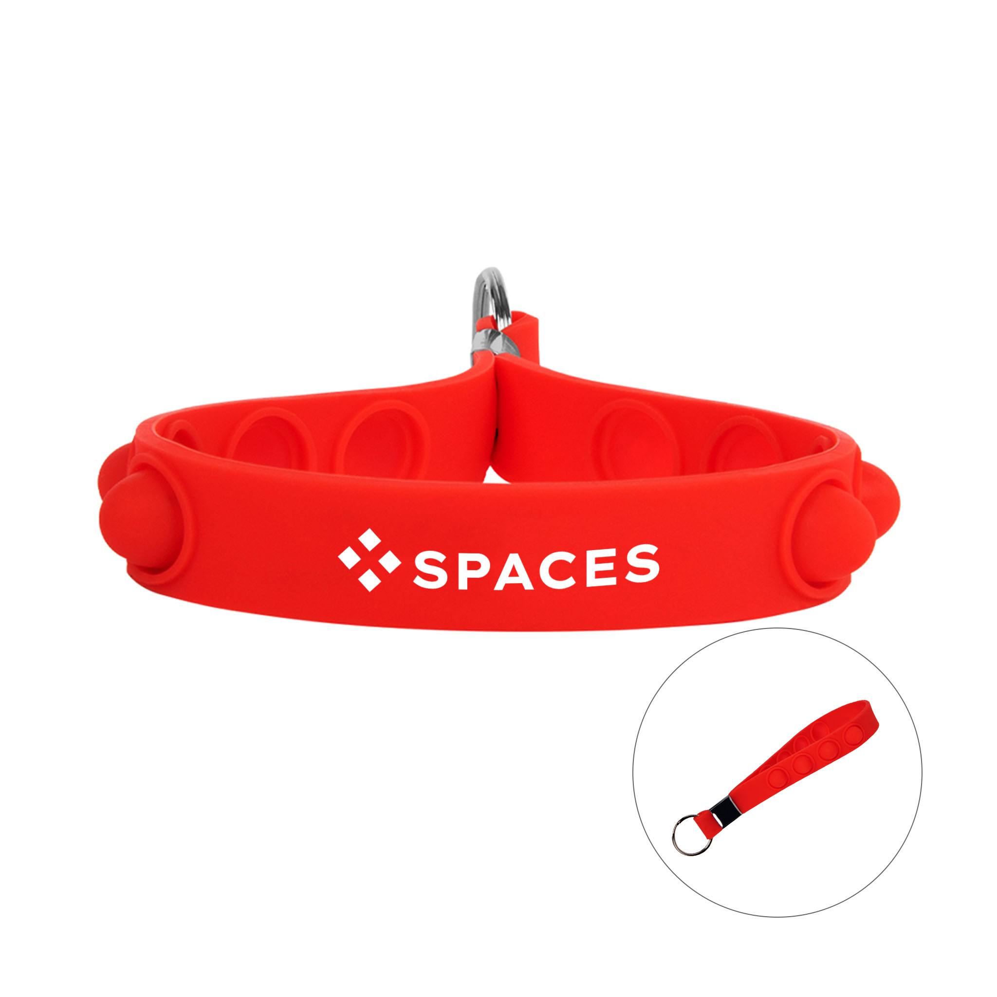 Popper Key Chain  Imprinted with Logo (Q357822)