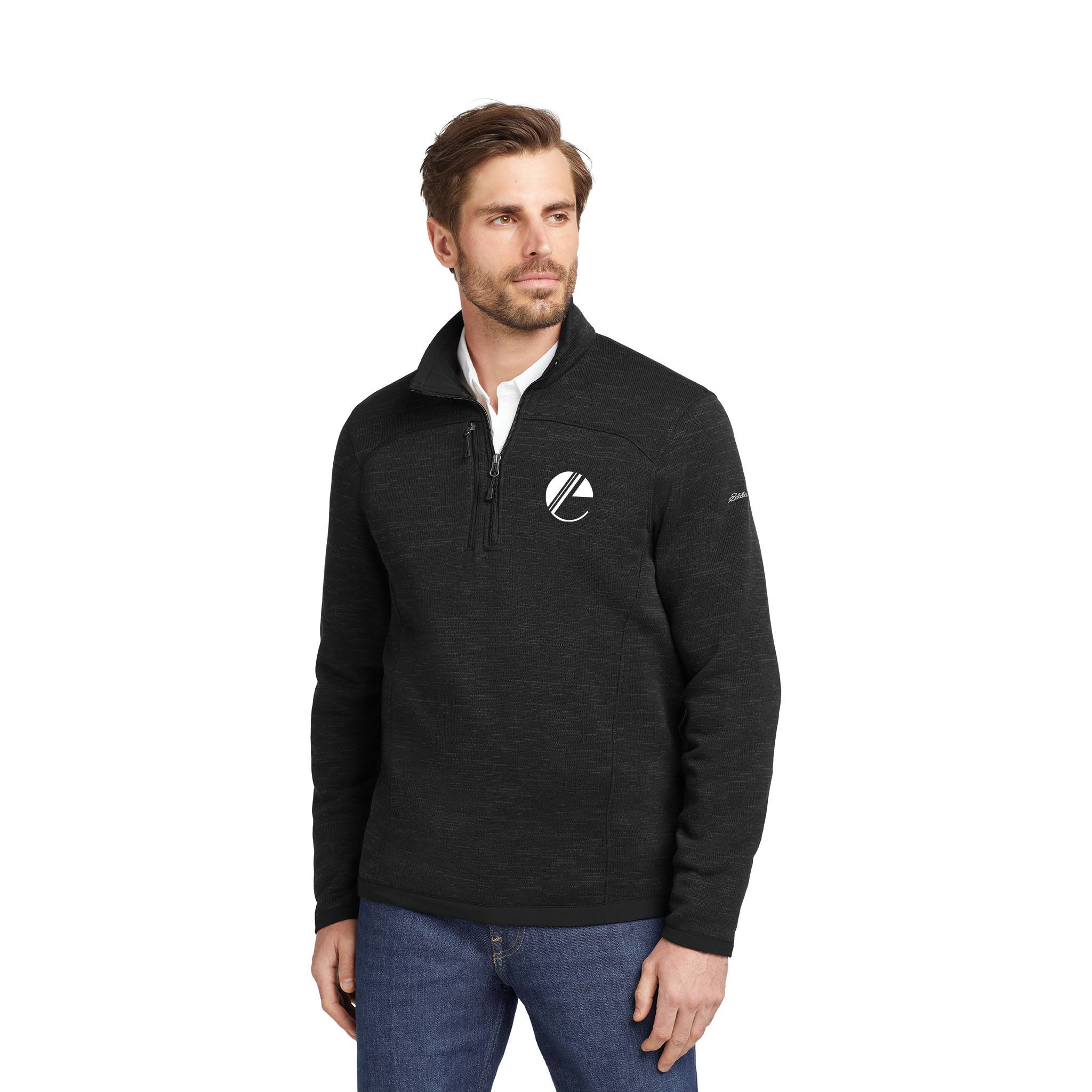 Eddie Bauer ® Sweater Fleece 1/4-Zip  Imprinted with Logo (Q358922)